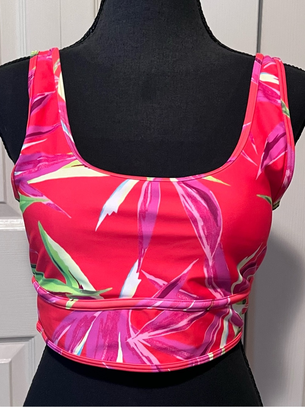 Old Navy Full Bloom Bliss High-Waist Bikini Set—Top Large and Bottoms XL - Picture 2 of 16